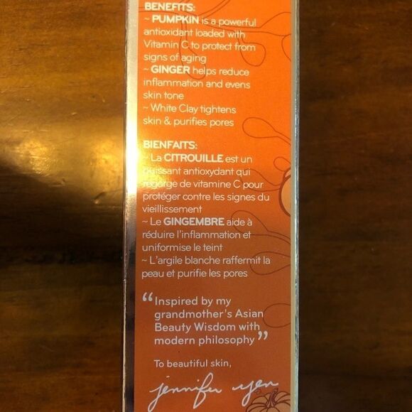 PUMPKIN + GINGER DETOXIFYING CHARCOAL MASK NEW - Picture 10 of 16